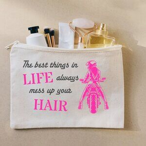 Biker Girl Makeup Bag